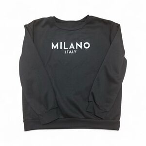 Black Crew Neck Sweater